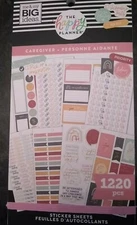 The Happy Planner CAREGIVER Value Sticker Book Pack 1220 Pcs MAMBI Create 365