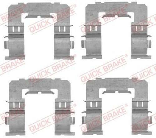 Original QUICK BRAKE Accessory Set Disc Brake Pad 109-1742 For Subaru