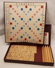 SCRABBLE  by SELCHOW & RIGHTER CO, NEW YORK 1953