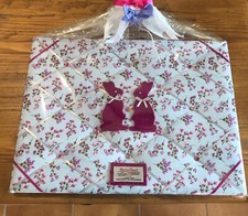 “Harris Tweed” Pink Hare Easter/Floral Shabby Chic Pin Board  16”x12”Gift
