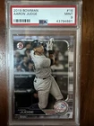 2019 Bowman Aaron Judge #16 New York Yankees PSA 9