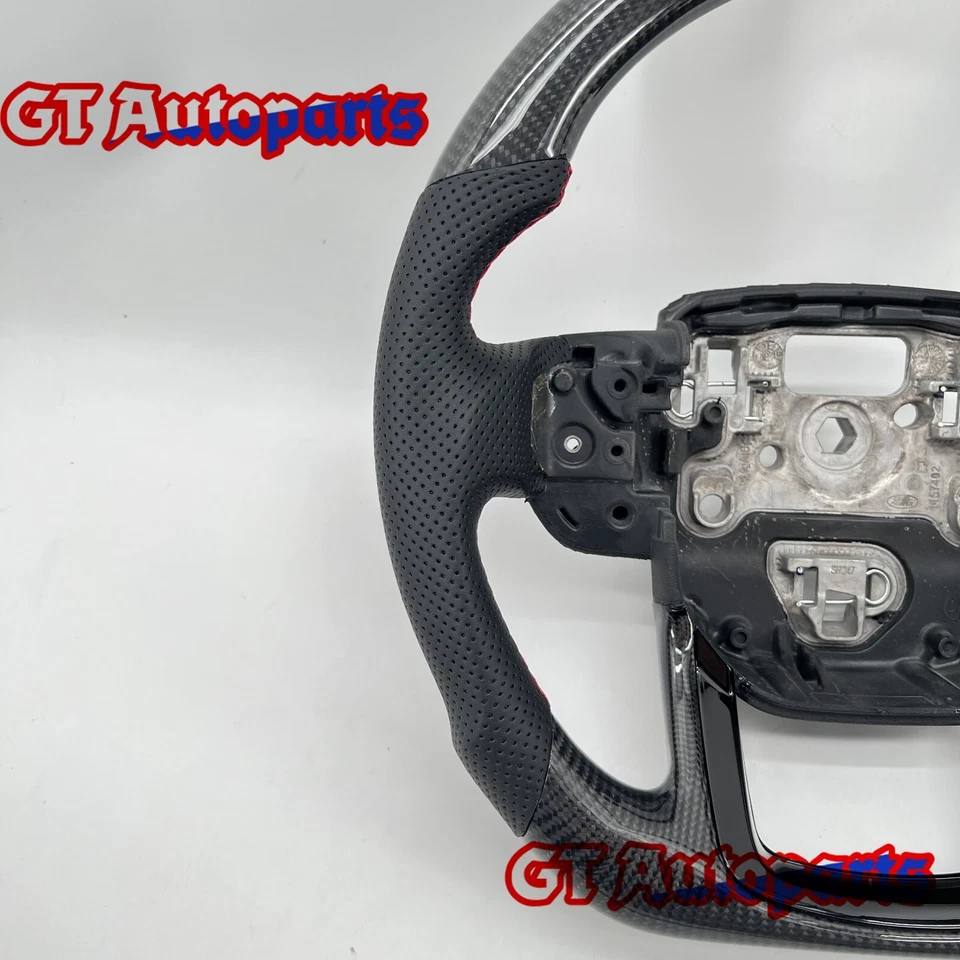 Volante de fibra de carbono real apto para Land Rover Range Rover SVR Foto 3 de 4