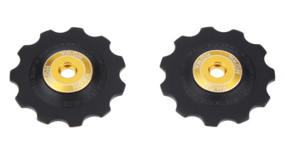 MOWA Road MTB Bicycle Rear Derailleur Pulley Wheel 11T 2pc for Shimano/Sram Gold