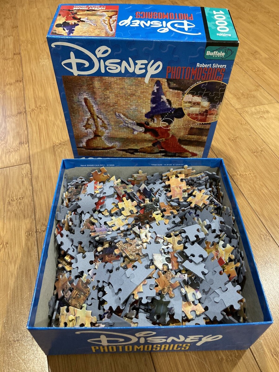 Disney Photomosaics Mickey Mouse Sorcerer's Apprentice 1000 Piece