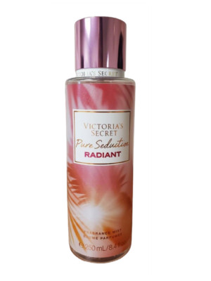 VICTORIA S SECRET PURE SEDUCTION RADIANT FRAGRANCE BODY MIST SPRAY SPLASH 8.4 oz