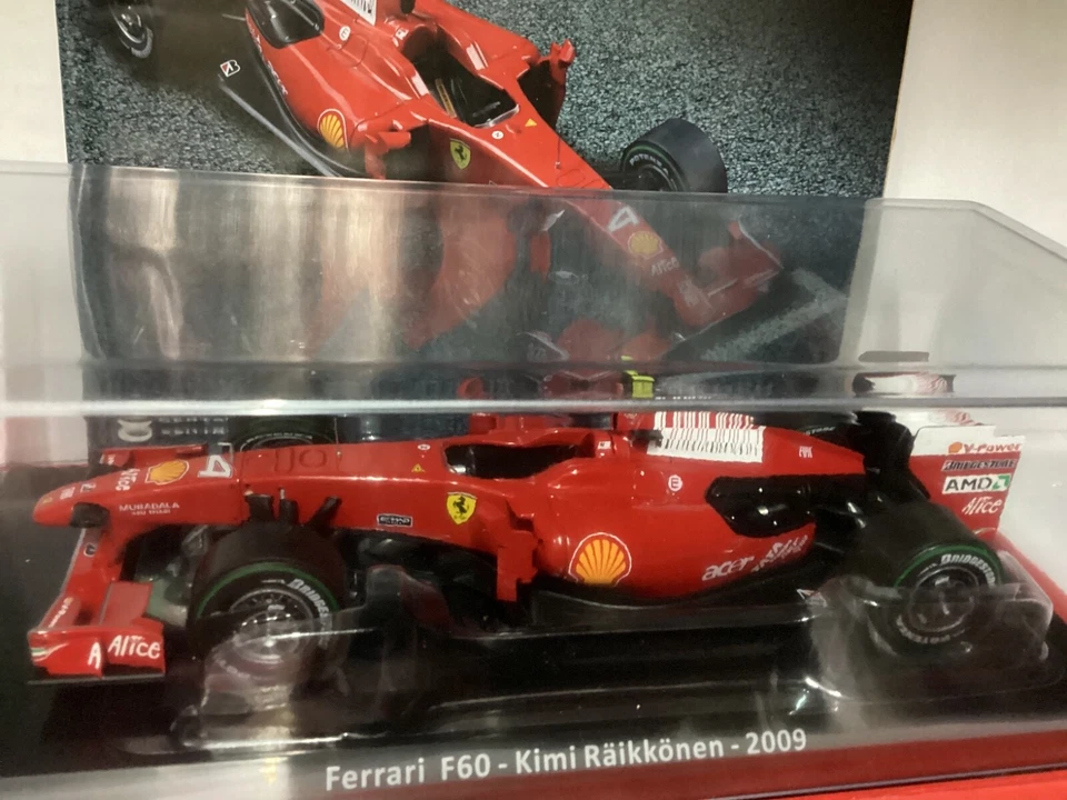 FERRARI F60 2009, Pilote KIMI RAIKKONEN 1/24. DIE CAST - Photo 3/4