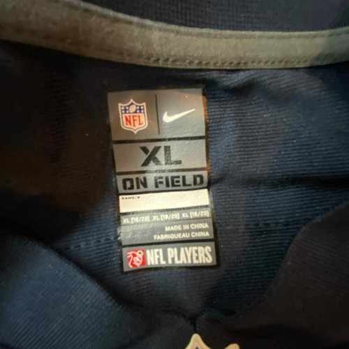 Nike NFL Football Jersey Youth XL Mens Small Blue Trubisky #10 Chicago Bears - Picture 8 of 10