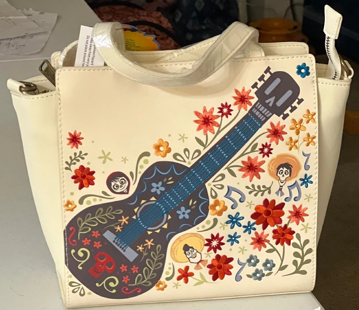 PIXAR LOUNGEFLY GUITAR REMEMBER ME MIGUEL COCO SATCHEL with Wallet NWT