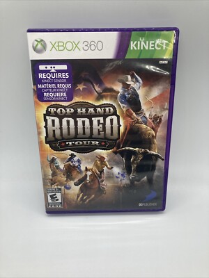 Top Hand Rodeo Tour (Xbox 360) Kinect Cowboy Western Game