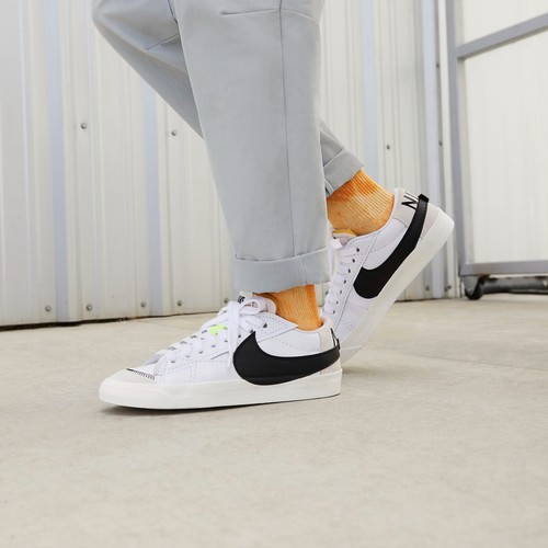 Nike Blazer Low 77 Jumbo Black White Sail Mens Shoes Size 8 12 New Sneakers Ebay