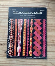 Macrame A New Look at an Ancient Art LJ220 Paperback 1971