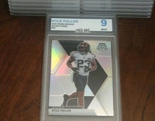 KYLE FULLER--BEARS***2020 MOSAIC Silver PRIZM MINT 9----MAD DOG GRADING