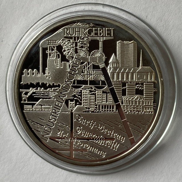 10 Euro PP/Proof/Spiegelglanz Ruhrgebiet 925 Silber 2003 10 Euro PP/Proof/Spiegelglanz Ruhrgebiet 925 Silber 2003