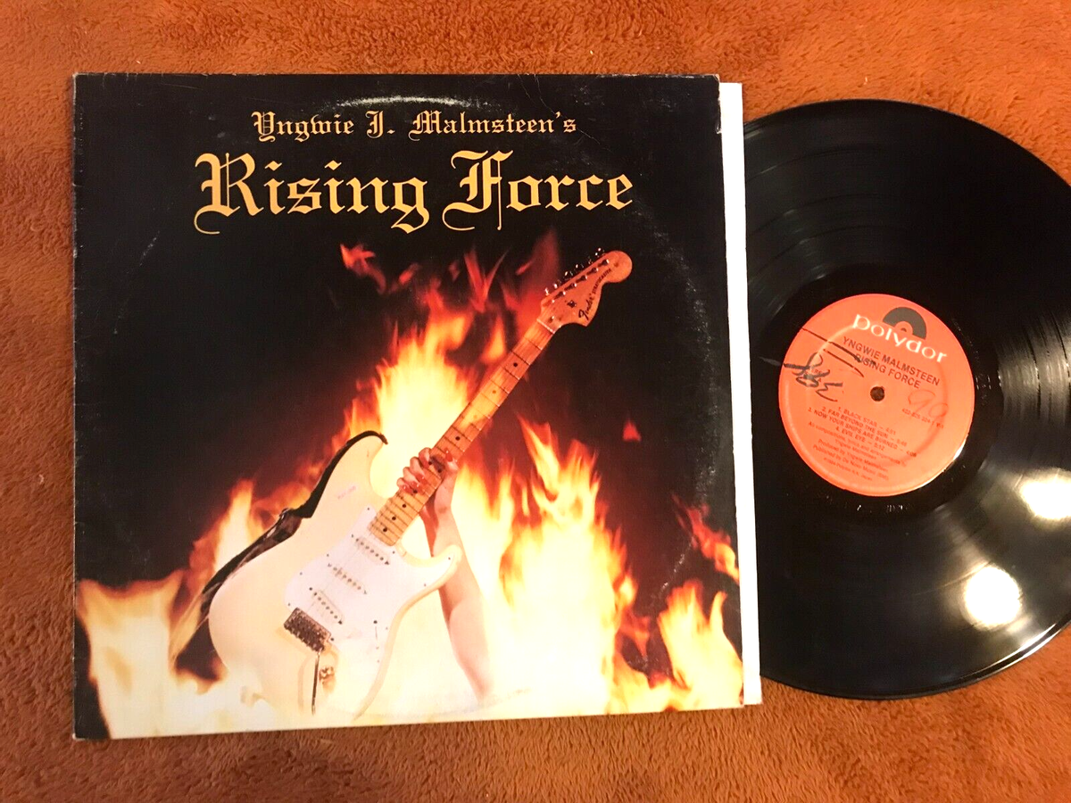 Yngwie J. Malmsteen Rising Force 2枚組レコード YNGWIE J. MALMSTEEN RISING FORCE VINYL LP 1984 malmsteen's metal