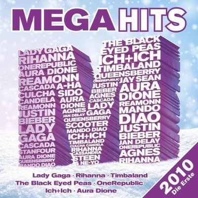 Mega Hits 2010-Die Erste Rhianna, Black Eyed Peas, Auro Dione, Lady Gag.. [2 CD]