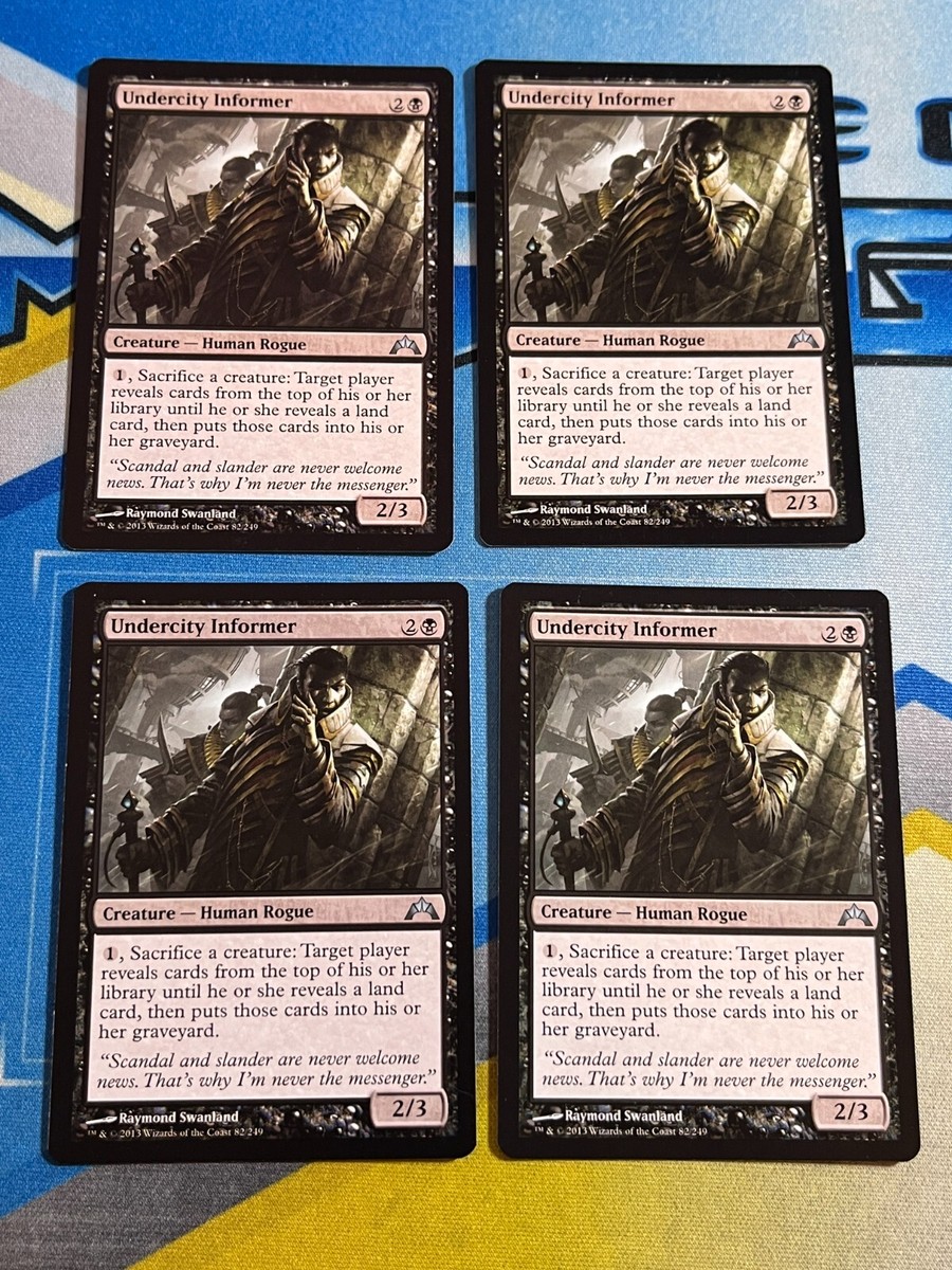 Magic the Gathering MTG Gatecrash UNDERCITY INFORMER x4 | eBay