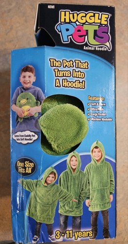 Huggle Pets Dinosaur Animal Hoodie One Size Fits All - Picture 4 of 6