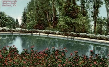 Geranium Lake, Smiley Heights, Redlands, Cal., SAN FRANCISCO, PUBL Postcard