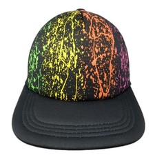 Unbranded Snapback Mesh Back Trucker Hat Multicolor One Size Outdoor