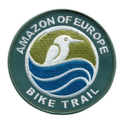 Amazon Of Europa - Fahrrad Trail Aufnäher / Abzeichen Bestickt