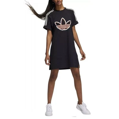 adidas Originals Love Unites Pride LGBTQ Doodle Tee Dress Fashion Kleid H43973 - Bild 1 von 4