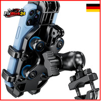 Motorrad Handyhalterung Verstellbar Lenker 5,4-7,2 Zoll Anti-Shake