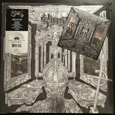 SIGNED AUTOGRAPHED - Ghost Skeleta - Milky Clear Vinyl Variant + Papa V Print