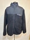 Wild Things Fleece Jacket Men Size Medium Black