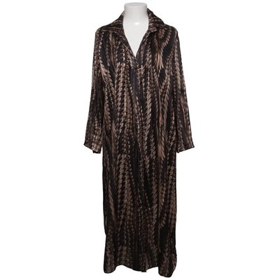 New Collection, Kleid, Größe: M, Schwarz/Braun, Elasthan/Polyester/Viskose #LNB