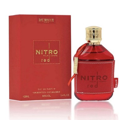 PERFUM Nitro Red   pour homme Dumont 100 ML 3.4FL.OZ