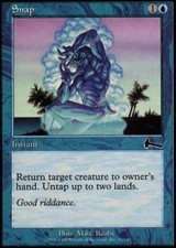 1x Heavily Played, English Snap - Urza's Legacy