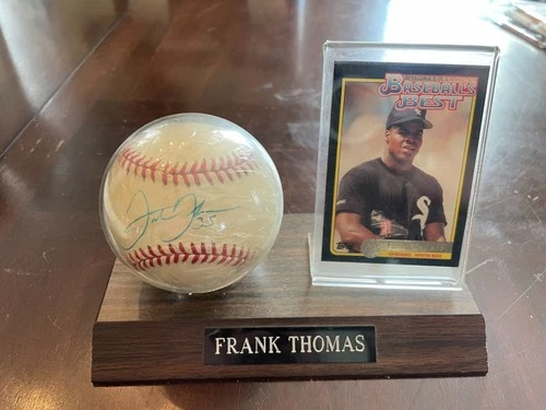 Frank Thomas Signed Baseball with Certificate