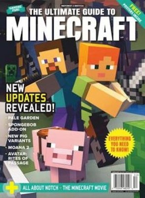 THE ULTIMATE GUIDE TO MINECRAFT - JUNE 2025 Free Poster Inside w/ Updates gift