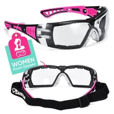 Womens Anti Fog Safety Goggles with HD Anti Scratch Resistant Lenses Work Gog...
