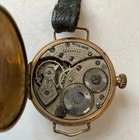 Antique Rose Gold Colour Metal Wristwatch Swiss Made 15 Jewels Mechanical Watch
