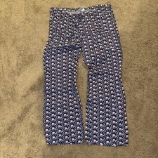 VINEYARD VINES FLANNEL PAJAMA PANTS MENS L CHRISTMAS POCKETS Blue Reindeer