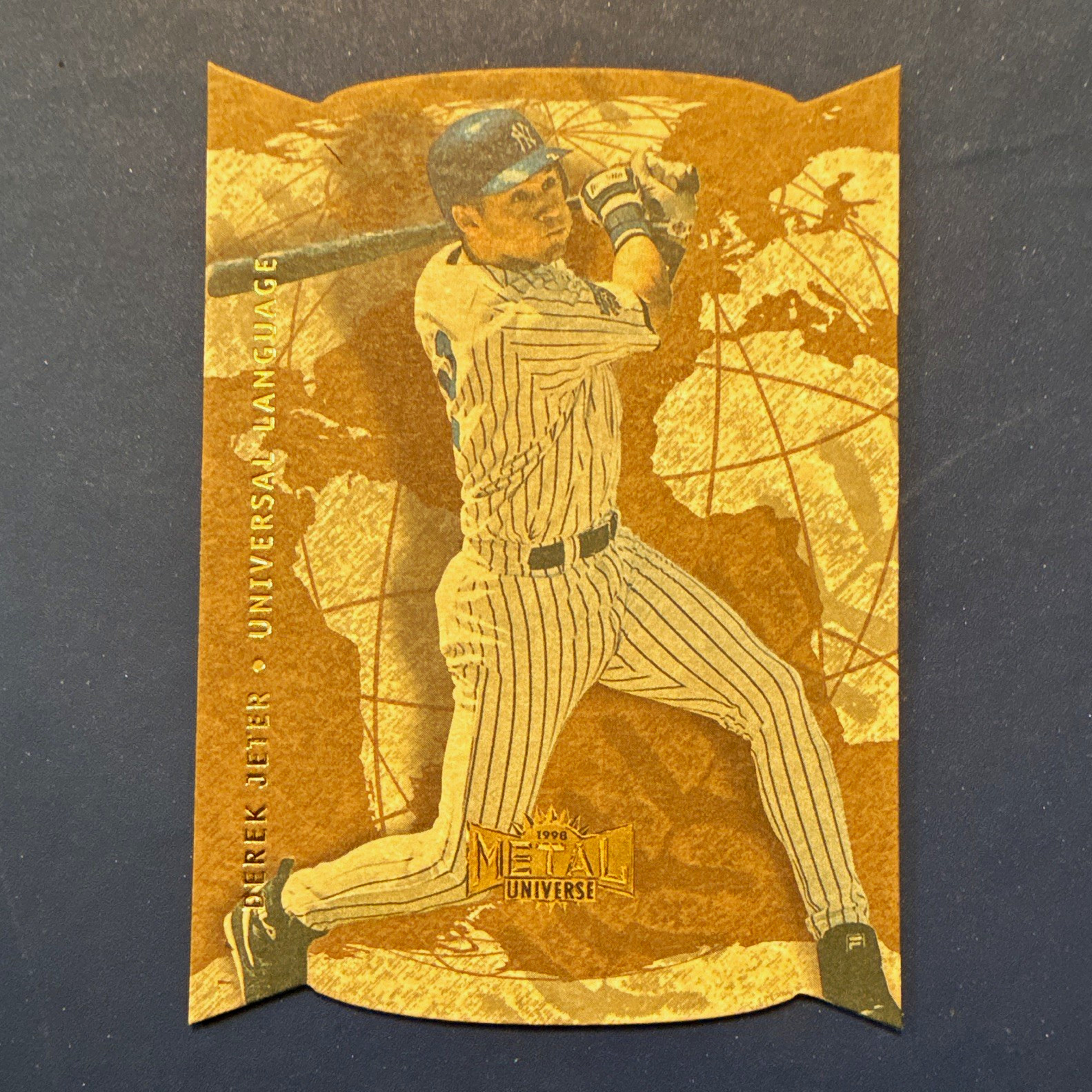 SkyBox 1998 Metal Universe Universal Language Derek Jeter #9UL Yankees MLB