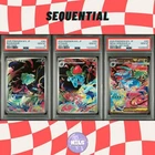 PSA 10 MEGA VENUSAUR ex BULBASAUR IVYSAUR M1L-MEGA BRAVE SEQ SET 2025 POKEMON