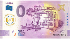 Billet Souvenir 2025 Portugal Lisboa - 10Th ANNIVERSARY