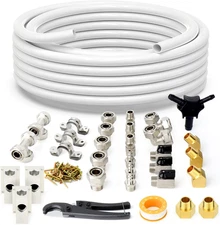Compressed Air Piping System, 3/4 Inch ID100 Feet HDPE Pipe, Garage & Shop Air L