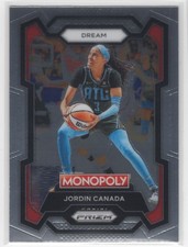 #56 Jordin Canada 2024-25 Prizm Monopoly WNBA Base Atlanta Dream