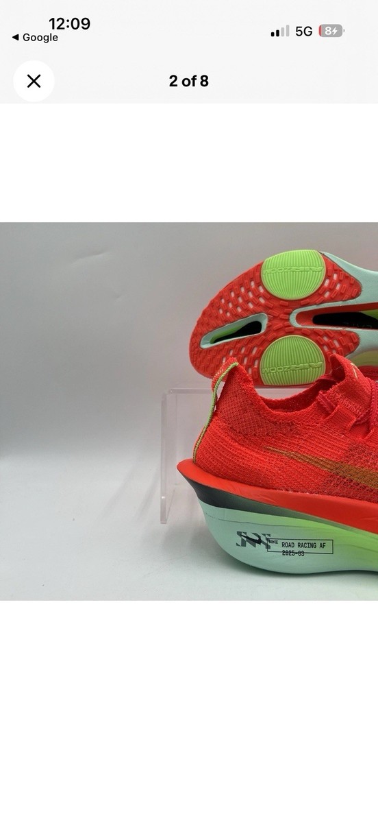 NIKE ROAD RACING AF 2025-03 ランニングシューズ Nike Road Racing AF 2025-03 Men's Mesh Running Shoes Red Green