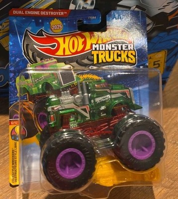 Hot Wheels Monster Trucks Dual Engine Destroyer 2025 Neu&OVP Freestyle Wreckers