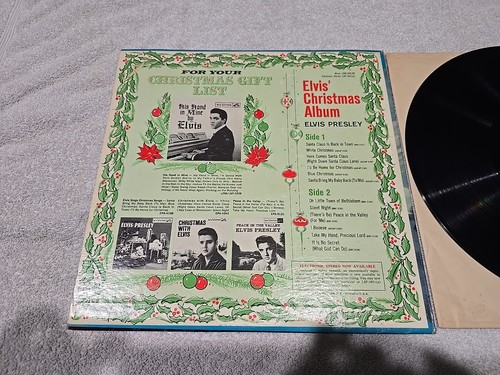 Elvis Presley – Elvis' Christmas Album RCA Victor LSP-1951(e) (1964 RE) NM- - Picture 7 of 19