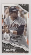 2020 Topps Rip Mini Base Inner 20/50 Willie Mays #M-83 HOF 14t3