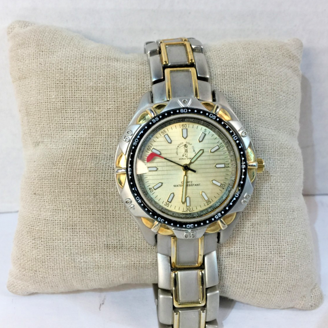 Hollywood Golf Club World Sports Unisex Watch W/Golf Club 