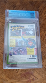 Superman Man Of Steel CGC 9.9 A++, Microsoft Xbox, Graded NOT WATA PSA VGA