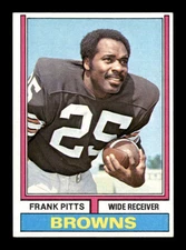 1974 Topps Parker Bros #11 Frank Pitts  NM X3224158