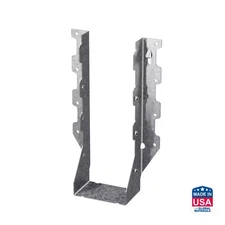LUS ZMAX Galvanized Face-Mount Joist Hanger for Double 2X10 Nominal Lumber