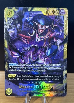 Marshall.D.Teach (119) OP16-119 The Time of Battle Foil